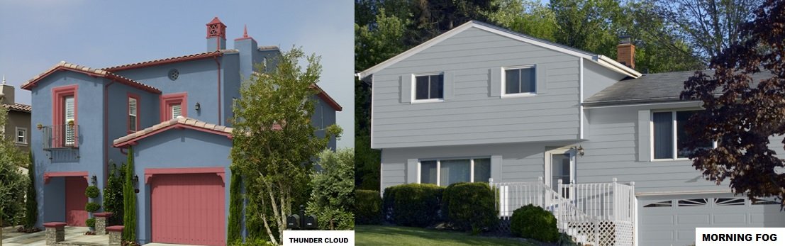 best blue gray paint exterior - Tell Me Best